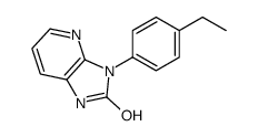 3-(4-ethylphenyl)-1H-imidazo[4,5-b]pyridin-2-one Structure