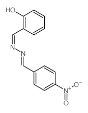 6-[[(2Z)-2-[(4-nitrophenyl)methylidene]hydrazinyl]methylidene]cyclohexa-2,4-dien-1-one picture