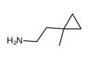 2-(1-甲基环丙基)乙胺结构式
