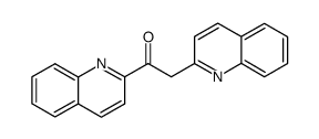 1,2-di-quinolin-2-yl-ethanone Structure