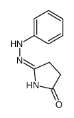 pyrrolidine-2,5-dione mono-phenylhydrazone Structure