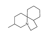 3-methyl-2,3,4,6,7,7a,8,9,10,11-decahydro-1H-pyrido[2,1-i]indole结构式