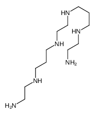 2,2-[乙烯双(亚氨基三亚甲基亚氨基)]双(乙烷胺)结构式