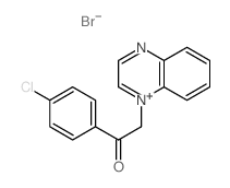 1-(4-chlorophenyl)-2-quinoxalin-1-yl-ethanone结构式