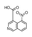 5-nitroisoquinoline-4-carboxylic acid Structure