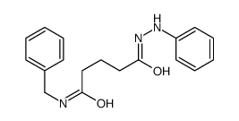N-benzyl-5-oxo-5-(2-phenylhydrazinyl)pentanamide Structure