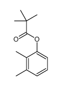 (2,3-dimethylphenyl) 2,2-dimethylpropanoate Structure