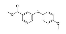 methyl 3-(4-methoxyphenoxy)benzoate Structure