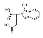 (2S)-2-(1-hydroxyisoindol-2-yl)butanedioic acid Structure