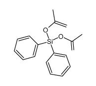 Diisopropenyloxydiphenylsilane结构式
