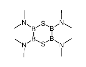 2,3,5,6-tetrakis(dimethylamino)-tetrabora-1,4-dithiine Structure