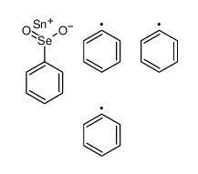triphenylstannyl benzeneseleninate结构式
