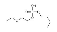Phosphoric acid, butyl 2-ethoxyethyl ester picture