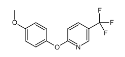 2-(4-Methoxyphenoxy)-5-(trifluoromethyl)pyridine Structure