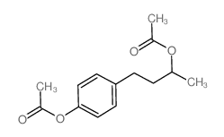 Benzenepropanol, 4-(acetyloxy)-a-methyl-, 1-acetate结构式