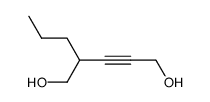 4-propyl-pent-2-yne-1,5-diol结构式