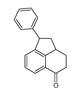 1-Phenyl-2a,3,4,5-tetrahydro-5-acenaphthenone Structure