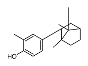 2-methyl-4-[(1S,3R,4R)-4,7,7-trimethyl-3-bicyclo[2.2.1]heptanyl]phenol结构式