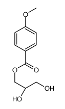 [(2R)-2,3-dihydroxypropyl] 4-methoxybenzoate Structure