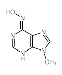 9-Methyl-6-hydroxylaminopurine Structure