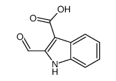 2-formyl-1H-indole-3-carboxylic acid Structure