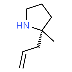 Pyrrolidine, 2-methyl-2-(2-propenyl)-, (R)- (9CI) picture