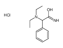 2-(Diethylamino)-2-phenylacetamide hydrochloride structure