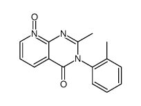 2-methyl-8-oxy-3-o-tolyl-3H-pyrido[2,3-d]pyrimidin-4-one Structure