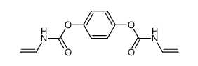 p-Phenylen-bis-[N-vinyl-carbamat] Structure