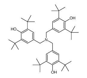 4,4',4''-[nitrilotris(methylene)]tris[2,6-bis(1,1-dimethylethyl)phenol]结构式