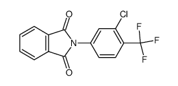 N-(3-chloro-4-trifluoromethyl-phenyl)-phthalimide Structure