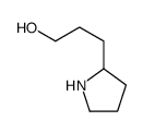 3-pyrrolidin-2-ylpropan-1-ol Structure