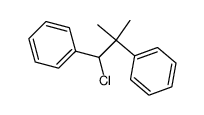 1-Chlor-2-methyl-1,2-diphenylpropan Structure