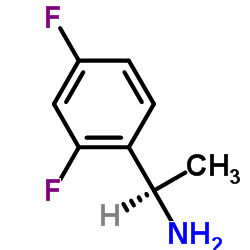 (R)-1-(2,4-二氟苯基)乙胺结构式