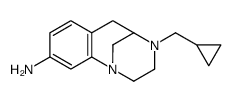 4-(cyclopropylmethyl)-3,4,5,6-tetrahydro-2H-1,5-methano-1,4-benzodiazocin-9-amine picture