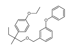 3-Phenoxybenzyl 2-(4-ethoxyphenyl)-2-ethylpropyl ether Structure