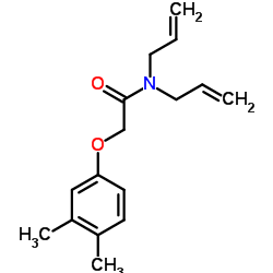 N,N-Diallyl-2-(3,4-dimethylphenoxy)acetamide结构式