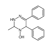 4-hydroxy-3-methyl-5,6-diphenyl-3,5-dihydro-2H-1,2,4-triazine Structure