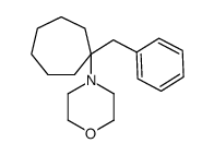 4-(1-benzylcycloheptyl)morpholine结构式