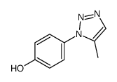 4-(5-methyltriazol-1-yl)phenol Structure