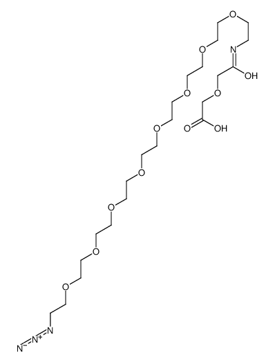 2-((Azido-PEG8-carbamoyl)methoxy)acetic acid picture