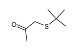 1-(tert-butylthio)propan-2-one结构式