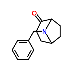 8-BENZYL-8-AZABICYCLO[3.2.1]OCTAN-2-ONE structure