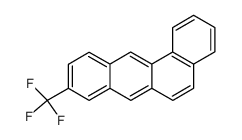 9-(trifluoromethyl)benz(a)anthracene结构式