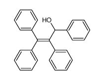 1,2,3,3-tetraphenylprop-2-en-1-ol Structure