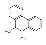 5,6-dihydrobenzo[h]quinoline-5,6-diol结构式