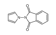 2-(1H-吡咯-1-基)异吲哚-1,3-二酮结构式