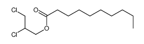 2,3-dichloropropyl decanoate Structure