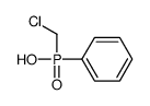 chloromethyl(phenyl)phosphinic acid Structure