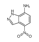 4-nitro-1H-indazol-7-amine structure